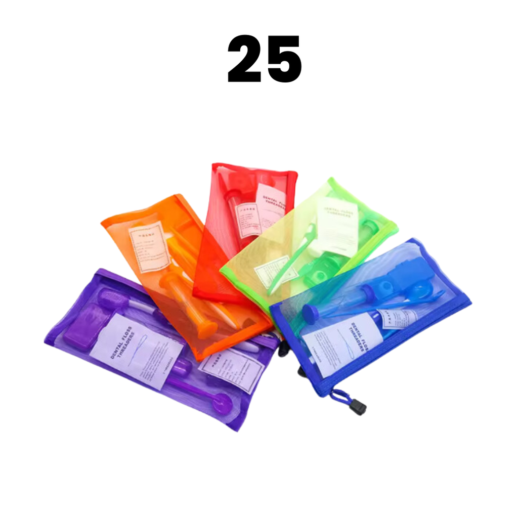 25x dental hygiene kits