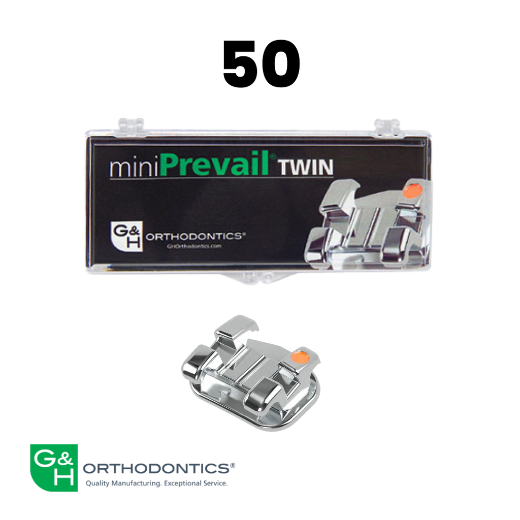 50x metalic brackets miniPrevail